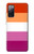 S3887 Lesbian Pride Flag Funda Carcasa Case para Samsung Galaxy S20 FE