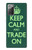 S3862 Keep Calm and Trade On Funda Carcasa Case para Samsung Galaxy Note 20