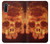 S3881 Fire Skull Funda Carcasa Case para Samsung Galaxy Note 10