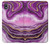 S3896 Purple Marble Gold Streaks Funda Carcasa Case para Samsung Galaxy A10