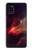 S3897 Red Nebula Space Funda Carcasa Case para Samsung Galaxy A31