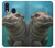 S3871 Cute Baby Hippo Hippopotamus Funda Carcasa Case para Samsung Galaxy A40