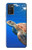 S3898 Sea Turtle Funda Carcasa Case para Samsung Galaxy A03S