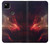 S3897 Red Nebula Space Funda Carcasa Case para Google Pixel 4a