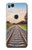 S3866 Railway Straight Train Track Funda Carcasa Case para Google Pixel 2