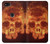 S3881 Fire Skull Funda Carcasa Case para Google Pixel 2