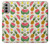 S3883 Fruit Pattern Funda Carcasa Case para Motorola Moto G51 5G