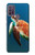 S3899 Sea Turtle Funda Carcasa Case para Motorola Moto G10 Power