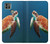 S3899 Sea Turtle Funda Carcasa Case para Motorola Moto G9 Power