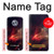 S3897 Red Nebula Space Funda Carcasa Case para Motorola Moto X4