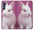 S3870 Cute Baby Bunny Funda Carcasa Case para Motorola Edge S30