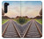 S3866 Railway Straight Train Track Funda Carcasa Case para Motorola Edge