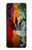 S3890 Reggae Rasta Flag Smoke Funda Carcasa Case para Motorola Edge