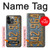 S3750 Vintage Vehicle Registration Plate Funda Carcasa Case para iPhone 14 Pro