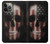 S3850 American Flag Skull Funda Carcasa Case para iPhone 14 Pro