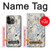 S3882 Flying Enroute Chart Funda Carcasa Case para iPhone 14 Pro Max