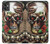 S0753 Skull Wing Rose Punk Funda Carcasa Case para Motorola Moto G32