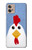 S3254 Chicken Cartoon Funda Carcasa Case para Motorola Moto G32