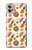 S3883 Fruit Pattern Funda Carcasa Case para Motorola Moto G32