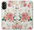 S1859 Rose Pattern Funda Carcasa Case para Motorola Moto G52, G82 5G