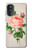 S3079 Vintage Pink Rose Funda Carcasa Case para Motorola Moto G52, G82 5G