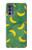 S3286 Banana Fruit Pattern Funda Carcasa Case para Motorola Moto G62 5G