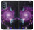 S3689 Galaxy Outer Space Planet Funda Carcasa Case para Motorola Moto G62 5G