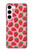 S3719 Strawberry Pattern Funda Carcasa Case para Samsung Galaxy S23