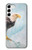 S3843 Bald Eagle On Ice Funda Carcasa Case para Samsung Galaxy S23 Plus