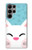 S3542 Cute Cat Cartoon Funda Carcasa Case para Samsung Galaxy S23 Ultra