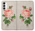 S3079 Vintage Pink Rose Funda Carcasa Case para Samsung Galaxy A14 5G