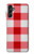 S3535 Red Gingham Funda Carcasa Case para Samsung Galaxy A14 5G