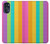 S3678 Colorful Rainbow Vertical Funda Carcasa Case para Motorola Moto G 5G (2023)