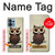 S0360 Coffee Owl Funda Carcasa Case para Motorola Edge+ (2023), X40, X40 Pro, Edge 40 Pro