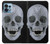 S1286 Diamond Skull Funda Carcasa Case para Motorola Edge+ (2023), X40, X40 Pro, Edge 40 Pro