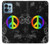 S2356 Peace Sign Funda Carcasa Case para Motorola Edge+ (2023), X40, X40 Pro, Edge 40 Pro