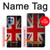 S2894 Vintage British Flag Funda Carcasa Case para Motorola Edge+ (2023), X40, X40 Pro, Edge 40 Pro
