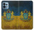 S3858 Ukraine Vintage Flag Funda Carcasa Case para Motorola Edge+ (2023), X40, X40 Pro, Edge 40 Pro