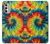 S3459 Tie Dye Funda Carcasa Case para Motorola Moto G Stylus 4G (2022)