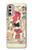 S3820 Vintage Cowgirl Fashion Paper Doll Funda Carcasa Case para Motorola Moto G Stylus 4G (2022)