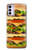 S0790 Hamburger Funda Carcasa Case para Motorola Moto G42