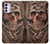 S1675 Skull Blood Tattoo Funda Carcasa Case para Motorola Moto G42