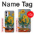 S2937 Claude Monet Bouquet of Sunflowers Funda Carcasa Case para Motorola Moto G42