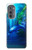 S0385 Dolphin Funda Carcasa Case para Motorola Edge (2022)