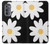 S2315 Daisy White Flowers Funda Carcasa Case para Motorola Edge (2022)