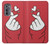 S3701 Mini Heart Love Sign Funda Carcasa Case para Motorola Edge (2022)