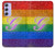 S2899 Rainbow LGBT Gay Pride Flag Funda Carcasa Case para Samsung Galaxy A54 5G