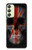 S3848 United Kingdom Flag Skull Funda Carcasa Case para Samsung Galaxy A24 4G