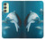 S3878 Dolphin Funda Carcasa Case para Samsung Galaxy A24 4G