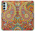 S3402 Floral Paisley Pattern Seamless Funda Carcasa Case para Samsung Galaxy M14